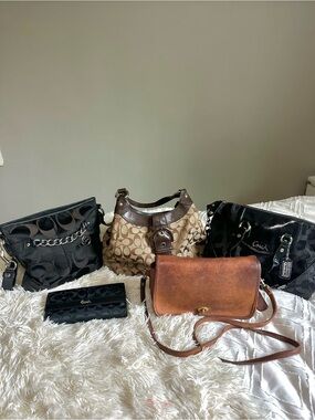 Vintage coach purses
